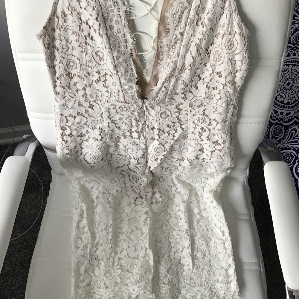 White Lace Dress